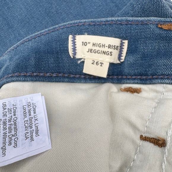 Lot of 2 Madewell High Rise Skinny Distressed Jeans Jeggings 26T Black Blue - Picture 5 of 15